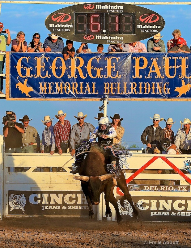 George Paul Memorial Bull Riding Time