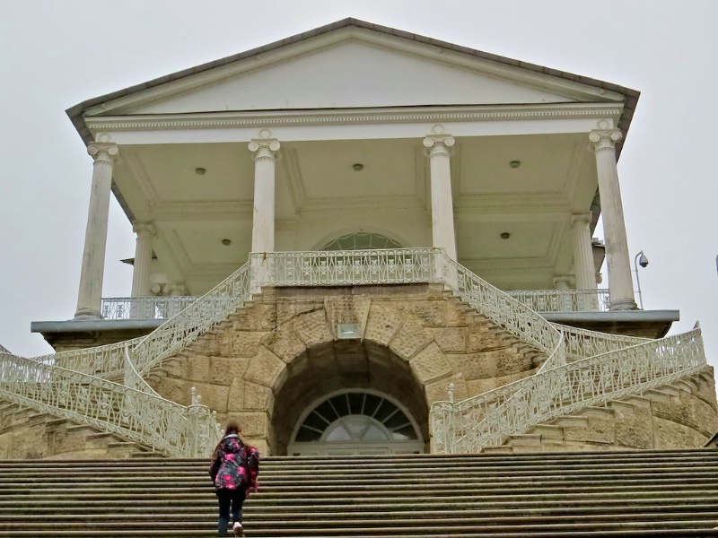 Stairs to Cameron Gallery