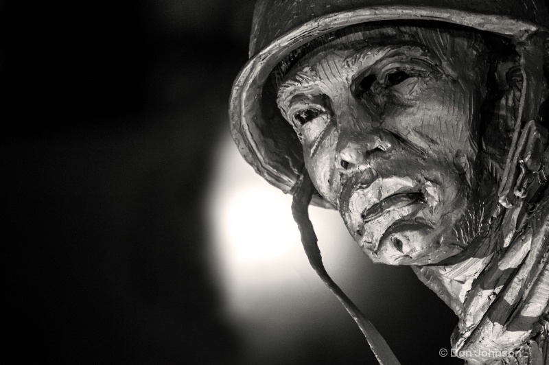 Korean War Memorial Soldier