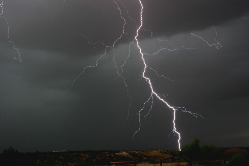 Storm over Palo Duro Canyon