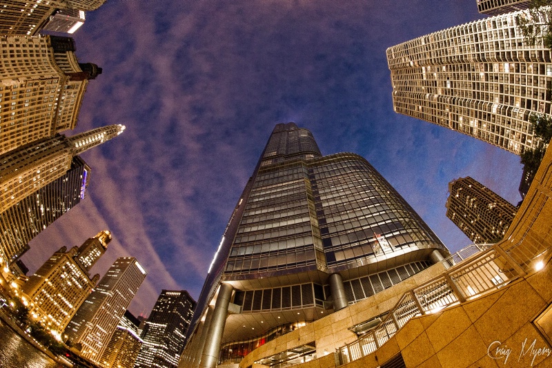 Fisheye Skyline