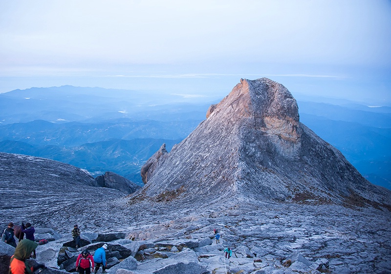 View from the Summit - Mt Kinabalu