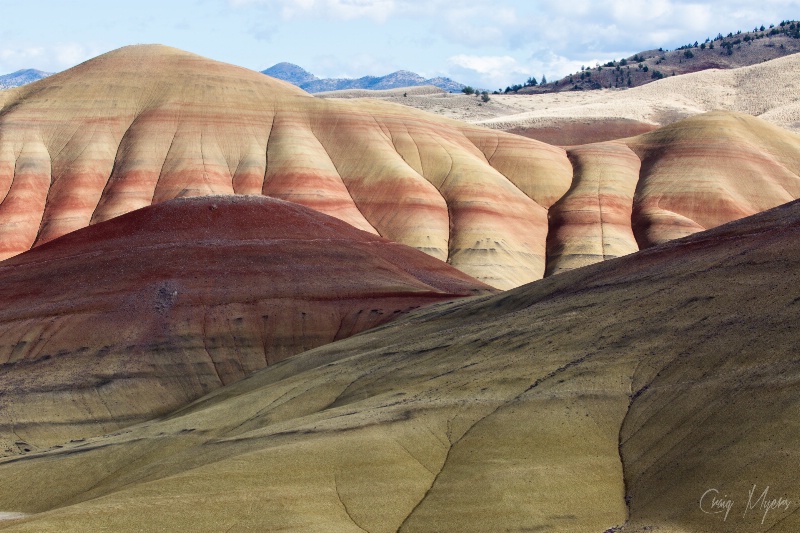 Painted Hills, Sun & Shadow