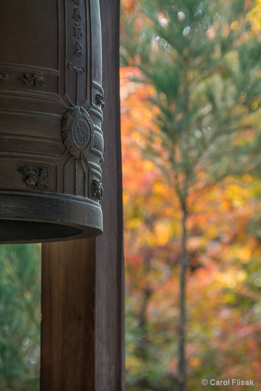 Temple Bell and Autumn Colors