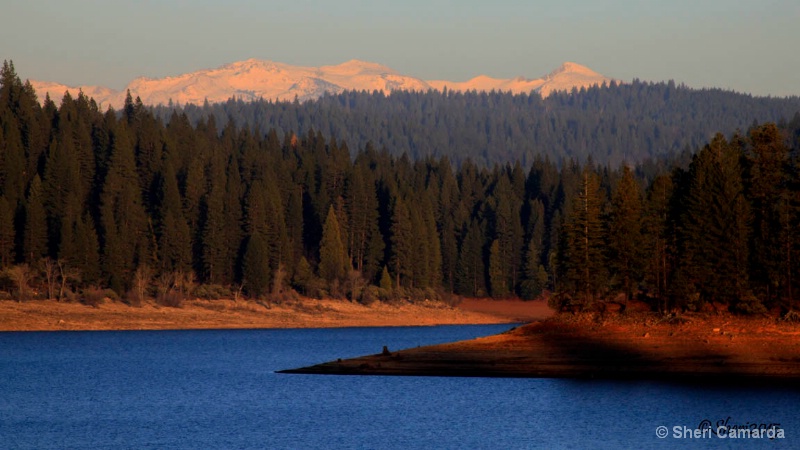 A quiet day at the lake.