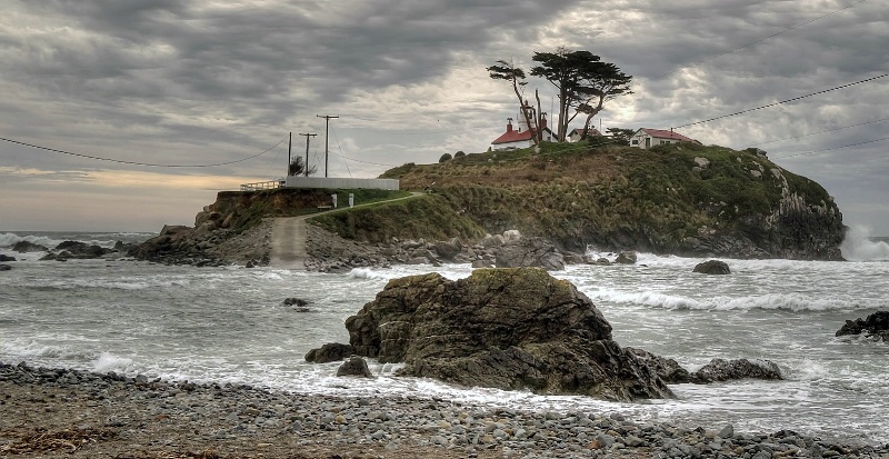 Storm at Battery Point