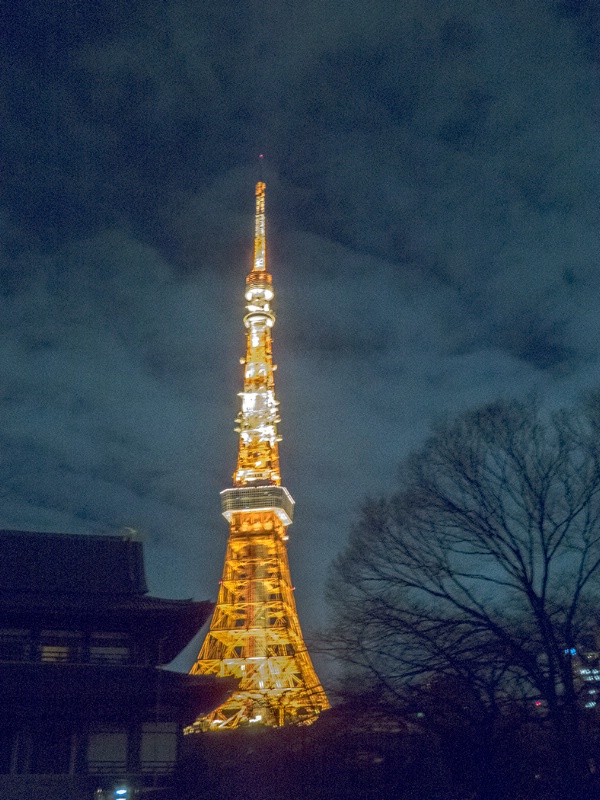 Tokyo Tower by Night