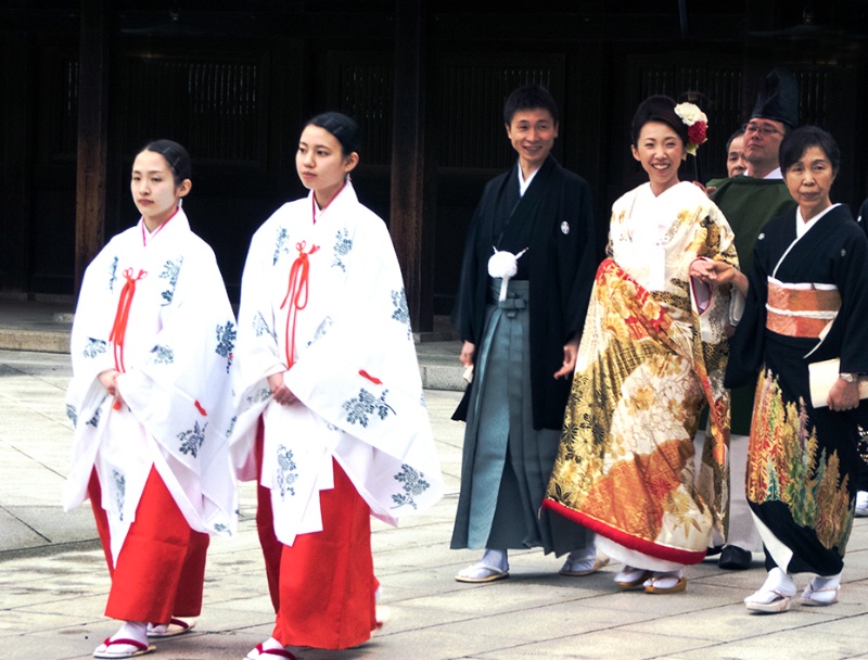 Shinto Wedding at the Meiji Shrine