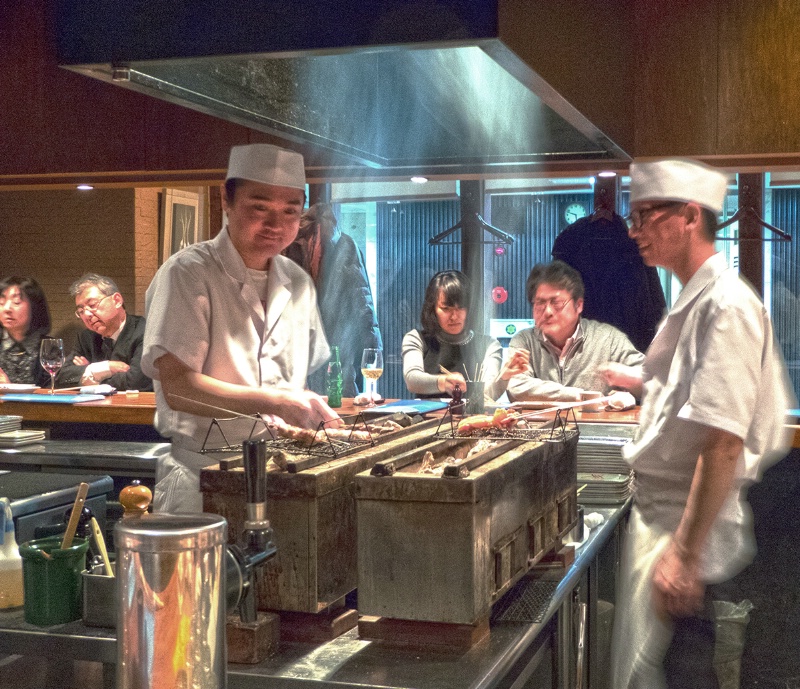 Yakitori at Bird Land