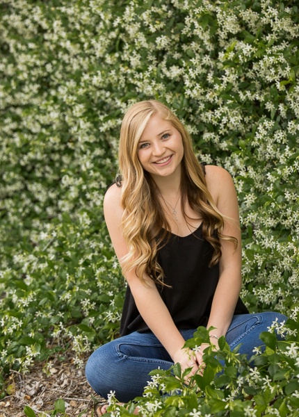 Lexi with Flowers