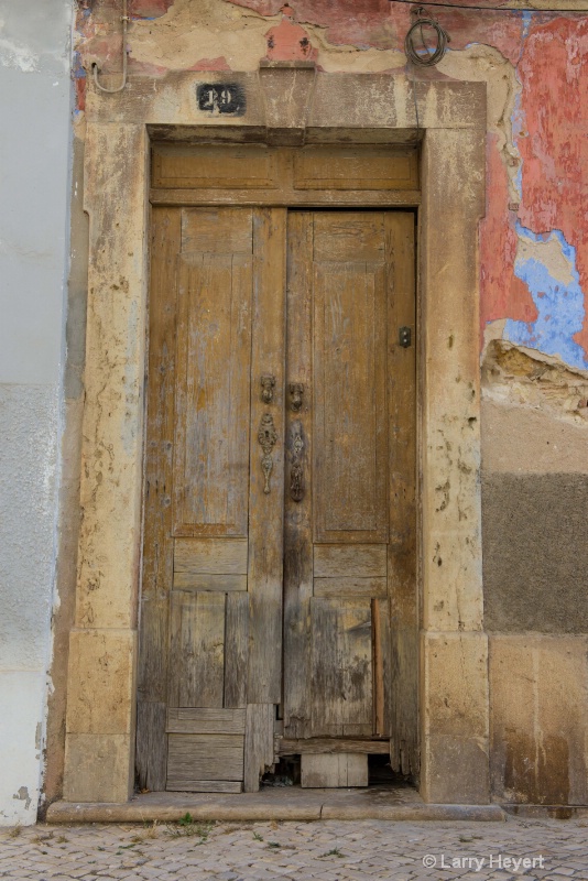 Beautiful Old Door in Portugal