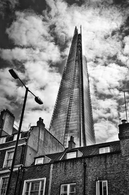 The Shard and Clouds
