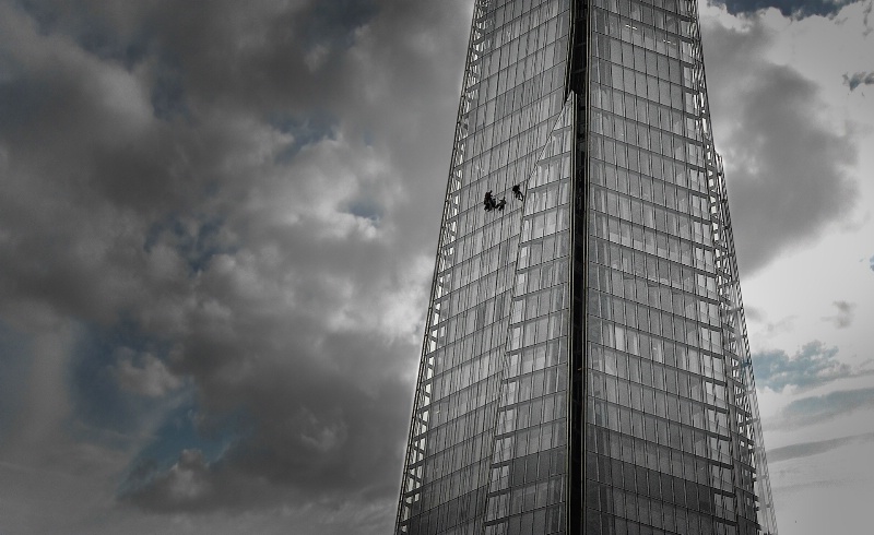 Cleaning Windows at the Shard