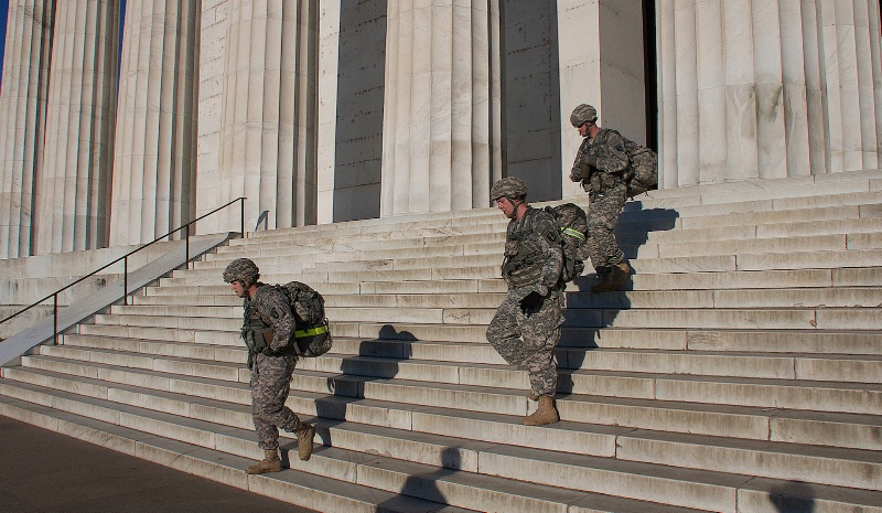 Soldiers in Washington DC