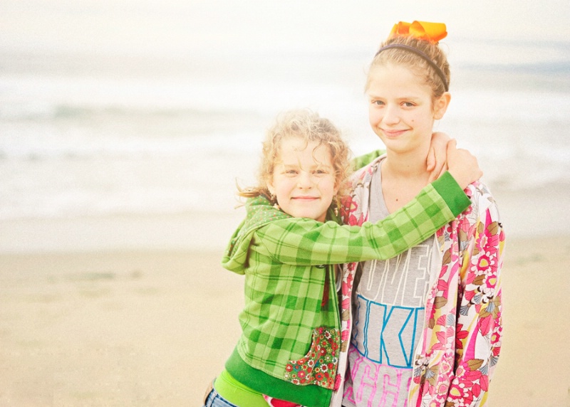 Sisters at the Beach