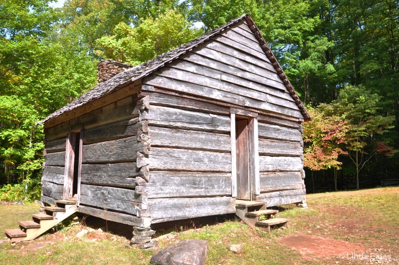 Log Cabin by Roaring Fork Trail
