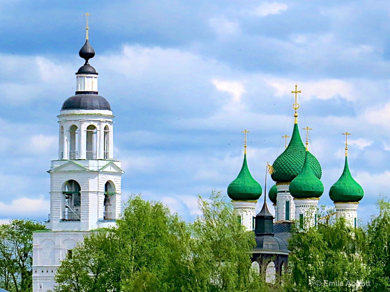 Bell Tower and Onion Domes