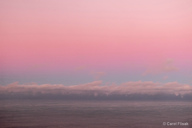 Rough Waters, Clouds and Pastel Skies