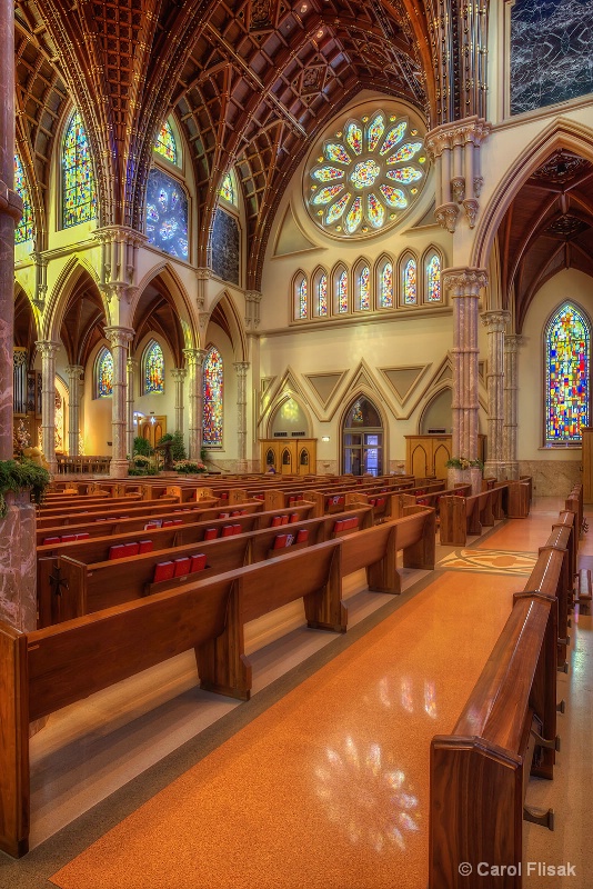 Holy Name Cathedral Stained Glass