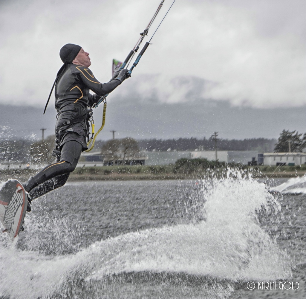 Kite Surfing Take-off