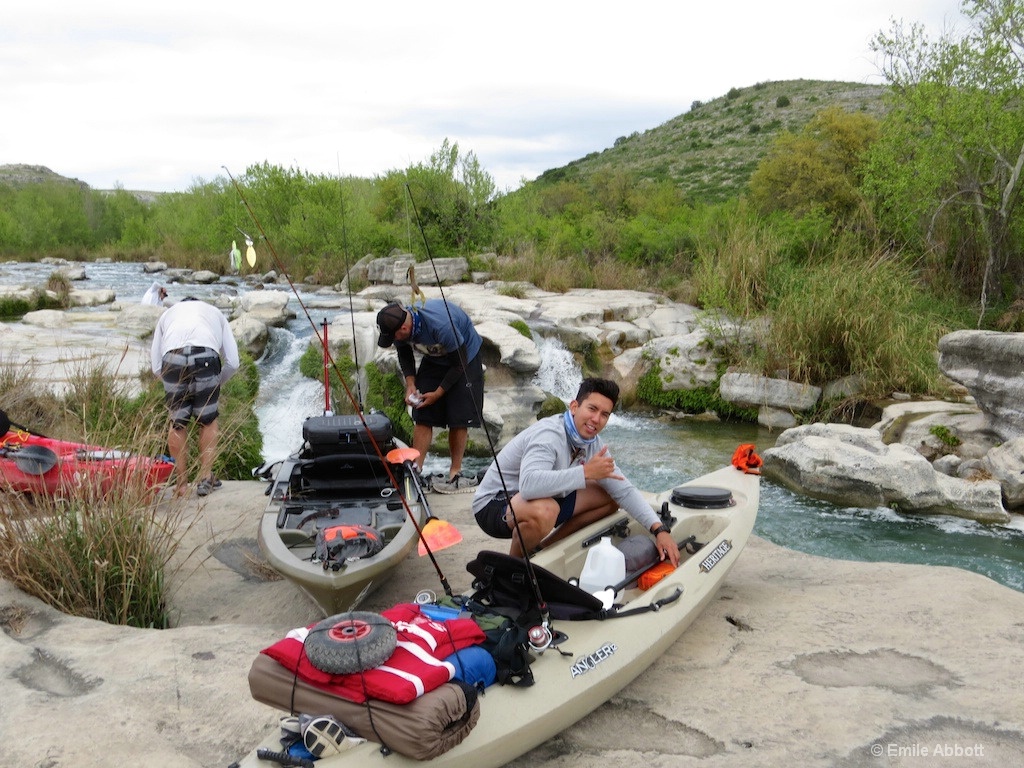 Kayak group from San Marcus