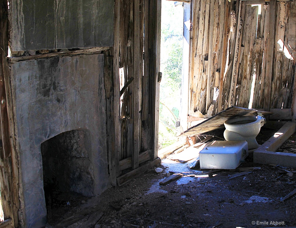 Fireplace and Commode