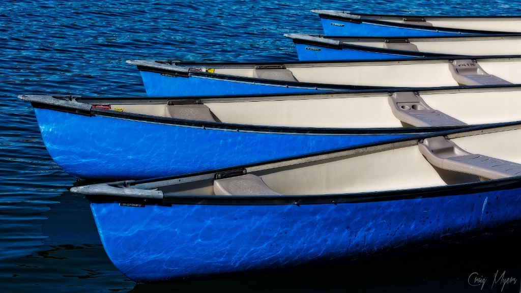 Blue Canoes