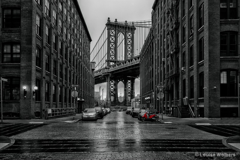 A Touch of Red in Manhattan