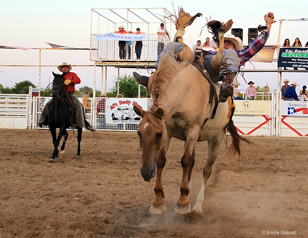 Bare Back Bronco Riding