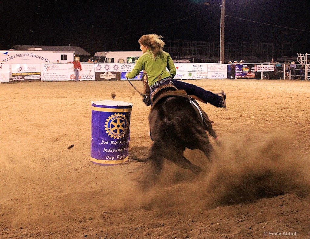 Ladies Barrel Racing