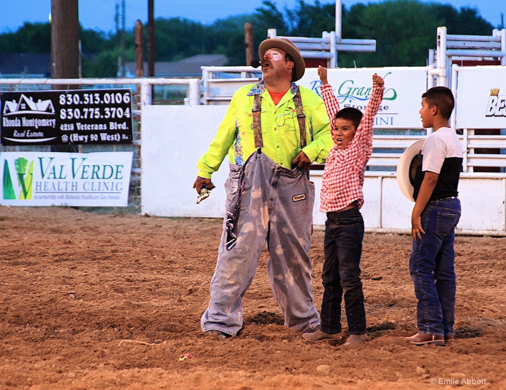 Jerry Garcia, winner Mutton Busting