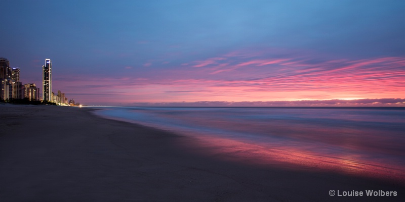 Surfer's Paradise Winter Sunrise