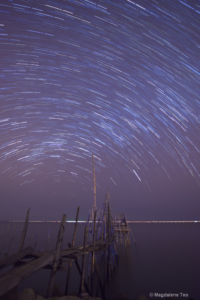 Star Trail @ Batu Pahat, Malaysia 