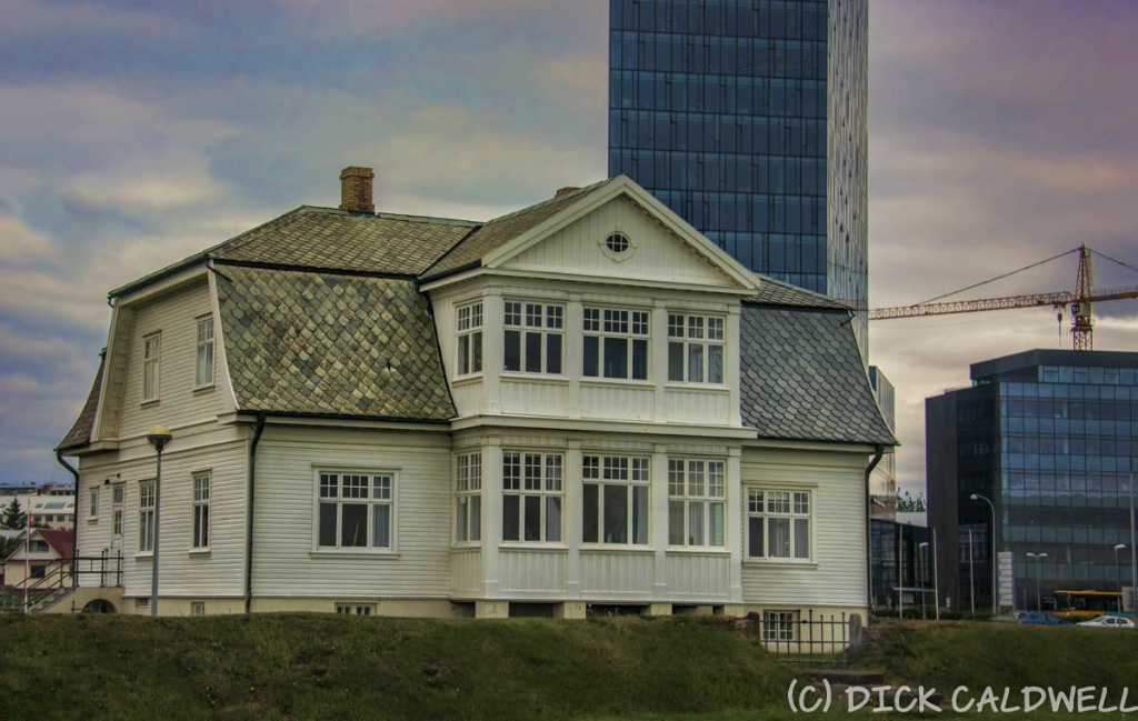 Building where the Iceland Summit took place.  Rey