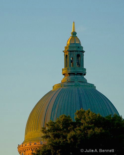 Naval Dome at Sunset-1