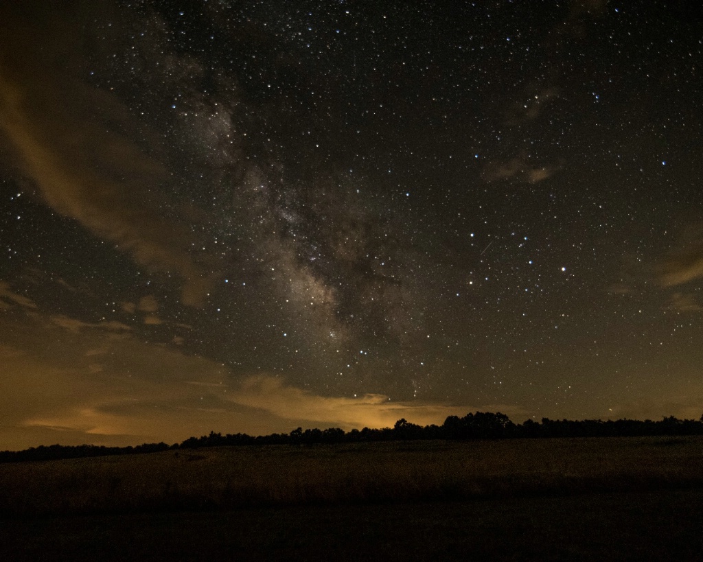 Milky Way in Night Sky