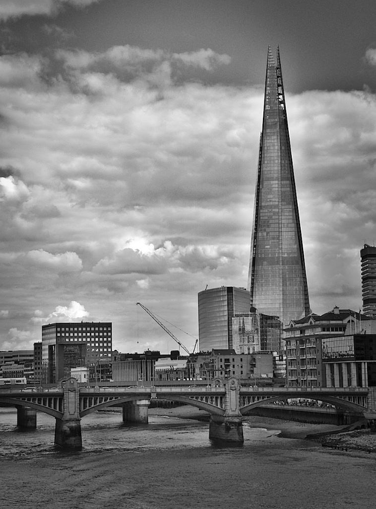 The one and only Shard in Black and White