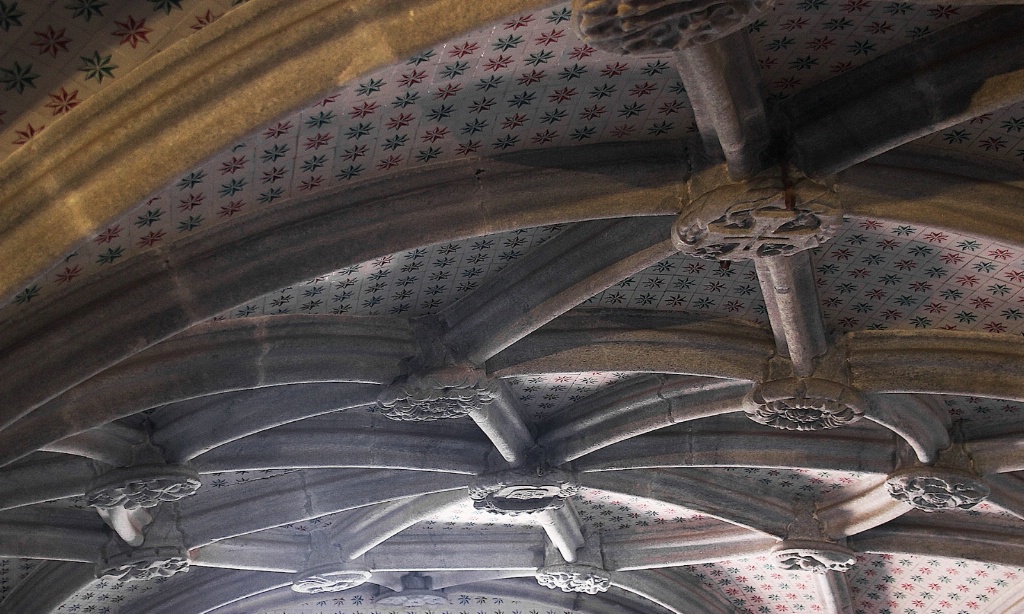 Roof in the Castle of Sintra