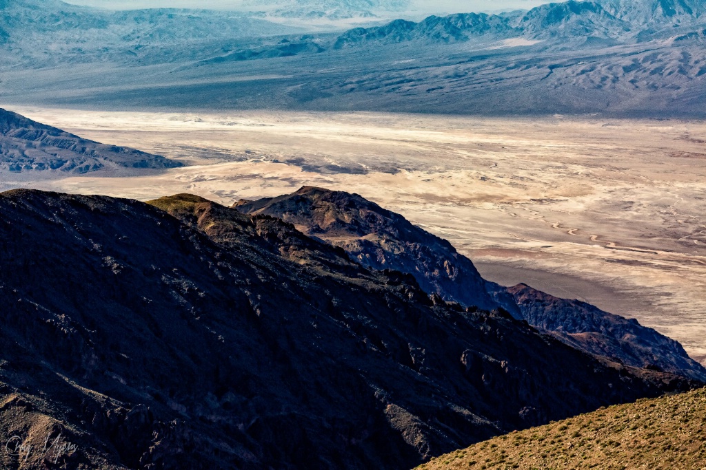Badwater Basin from Dante's View