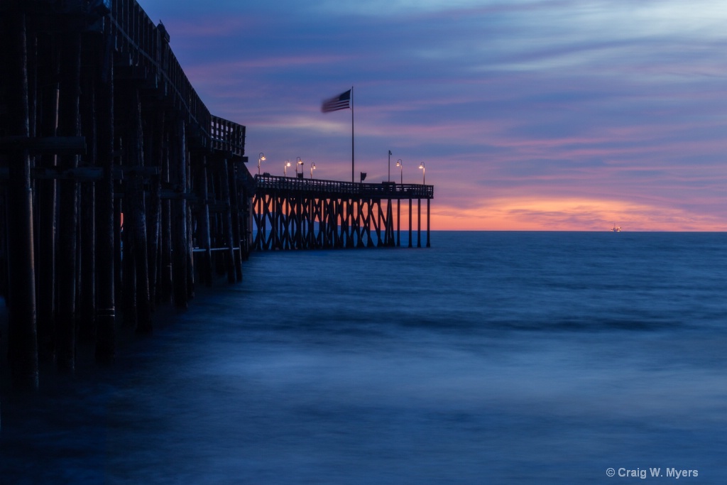 Ventura Pier, After Sundown