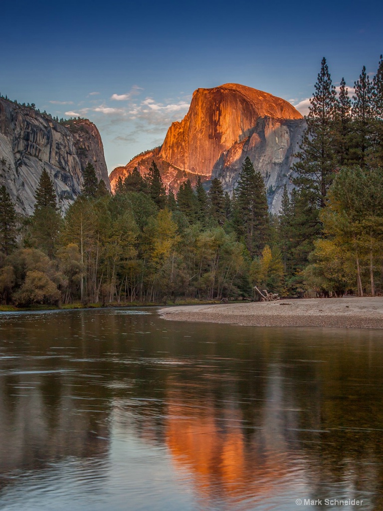 Half Dome Fire