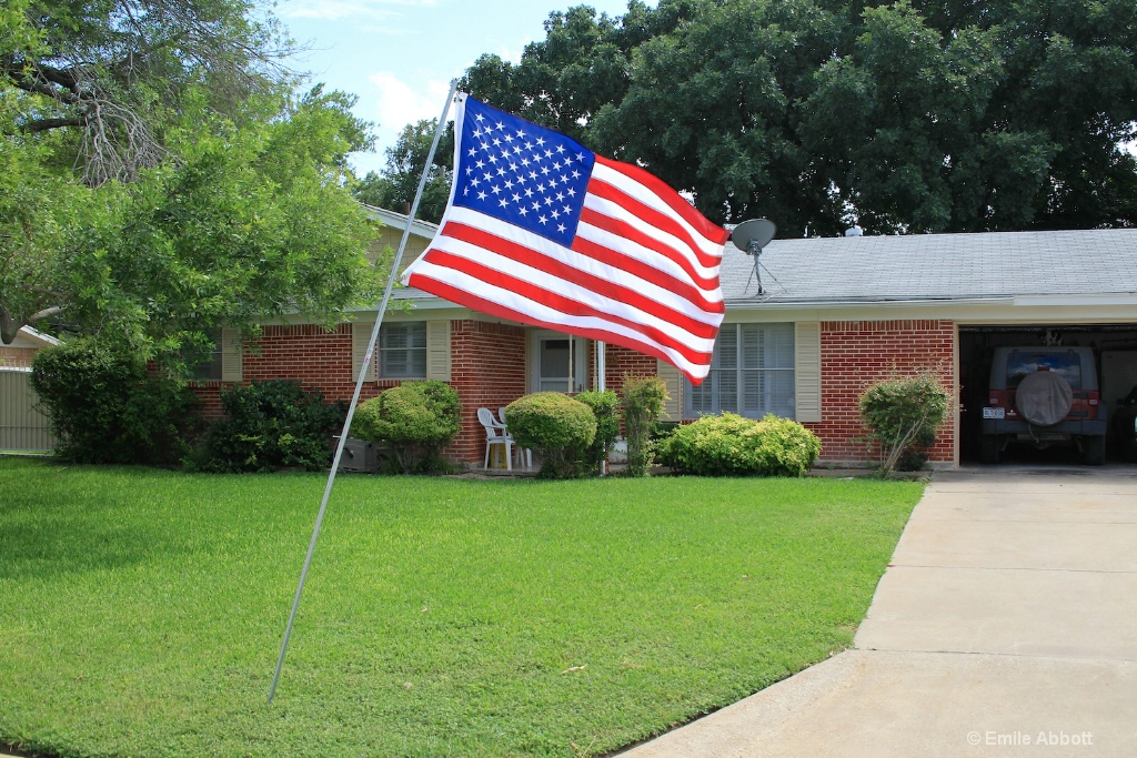 My home honors the Veterans