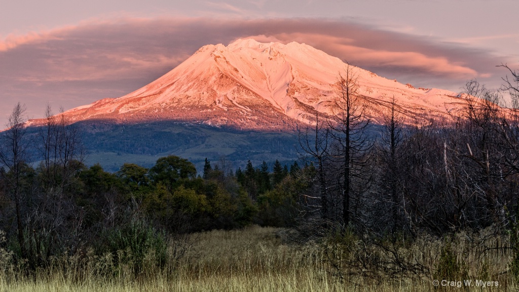 Mount Shasta Sunset