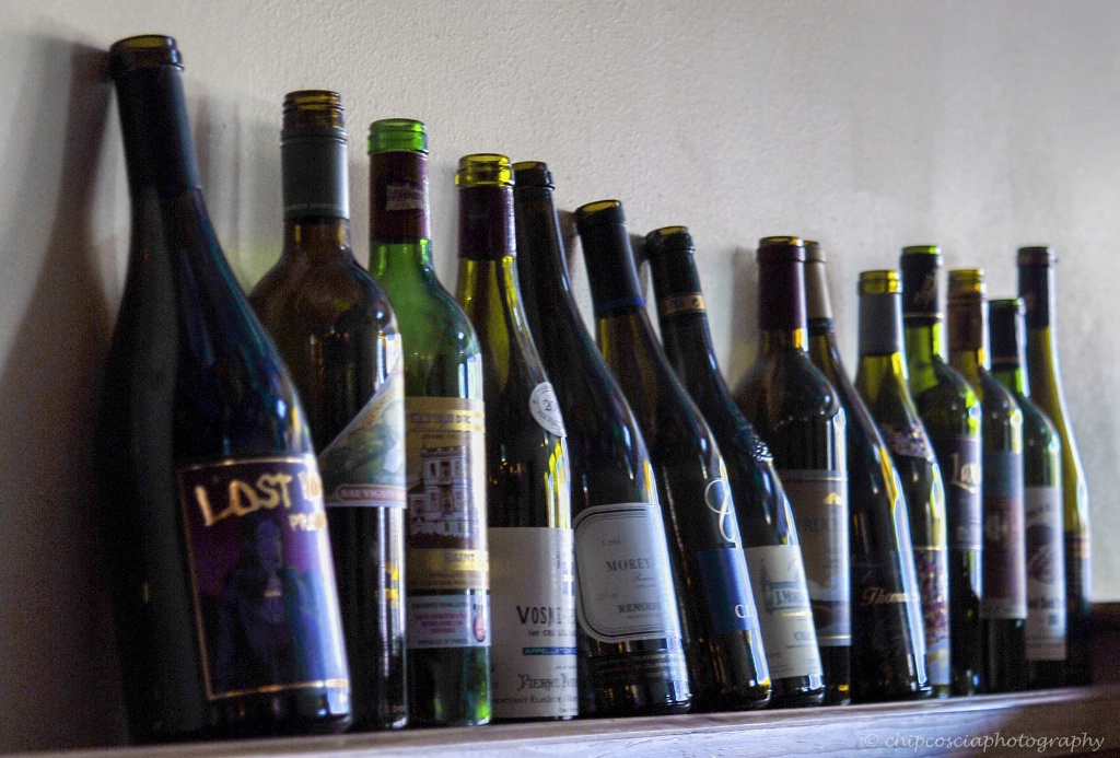 Wine Bottle Line-Up
