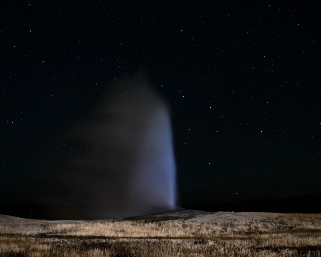 Old Faithful and the Big Dipper