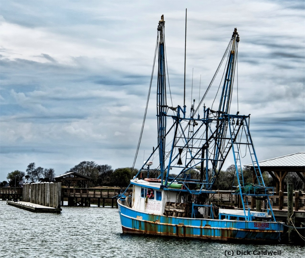 Charleston shrimp boat. Image: Dick Caldwell
