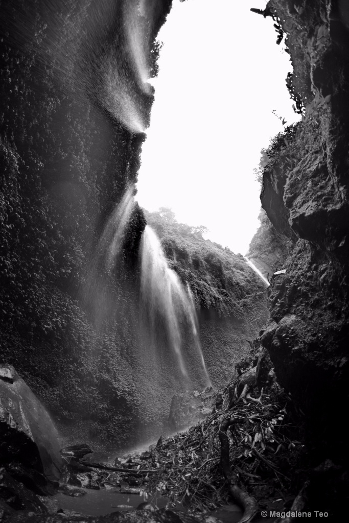 Madakaripura waterfall at Surabaya Indonesia