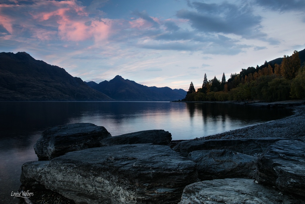 Sunset in Queenstown