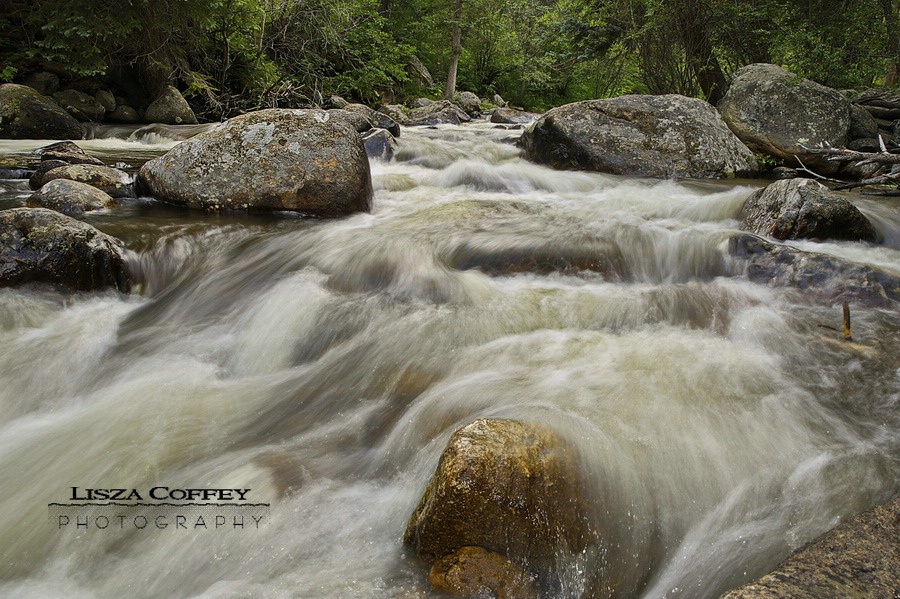 Rushing river