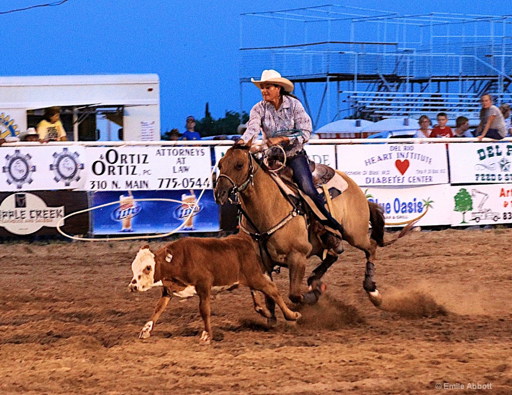 Ladies Calf Roping